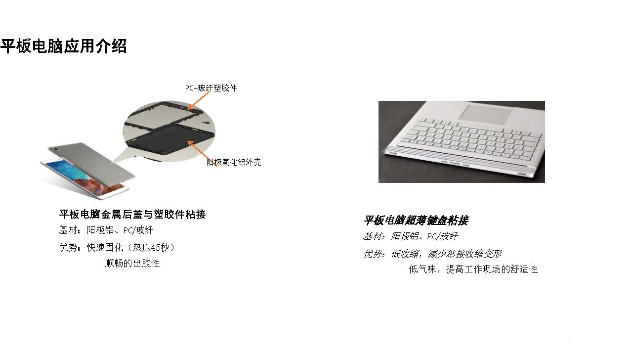 3c電子結構粘接方案